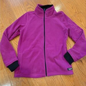 Calvin Klein Performance Full-Zip Fleece Jacket – Women’s Medium